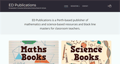 Desktop Screenshot of edpublications.com.au