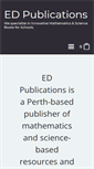 Mobile Screenshot of edpublications.com.au